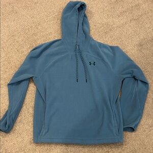 Under Armour Men's Teal fleece Hoodie Sweater